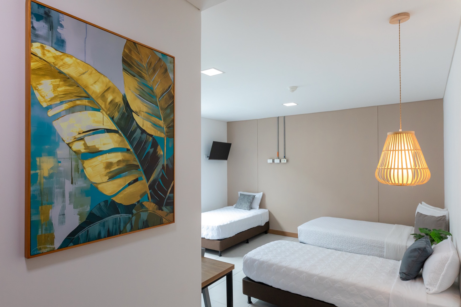 Habitación Premium de Plaza U, la más amplia, con balcón